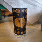 Fred Press Atomic Sunburst highballs set of 7