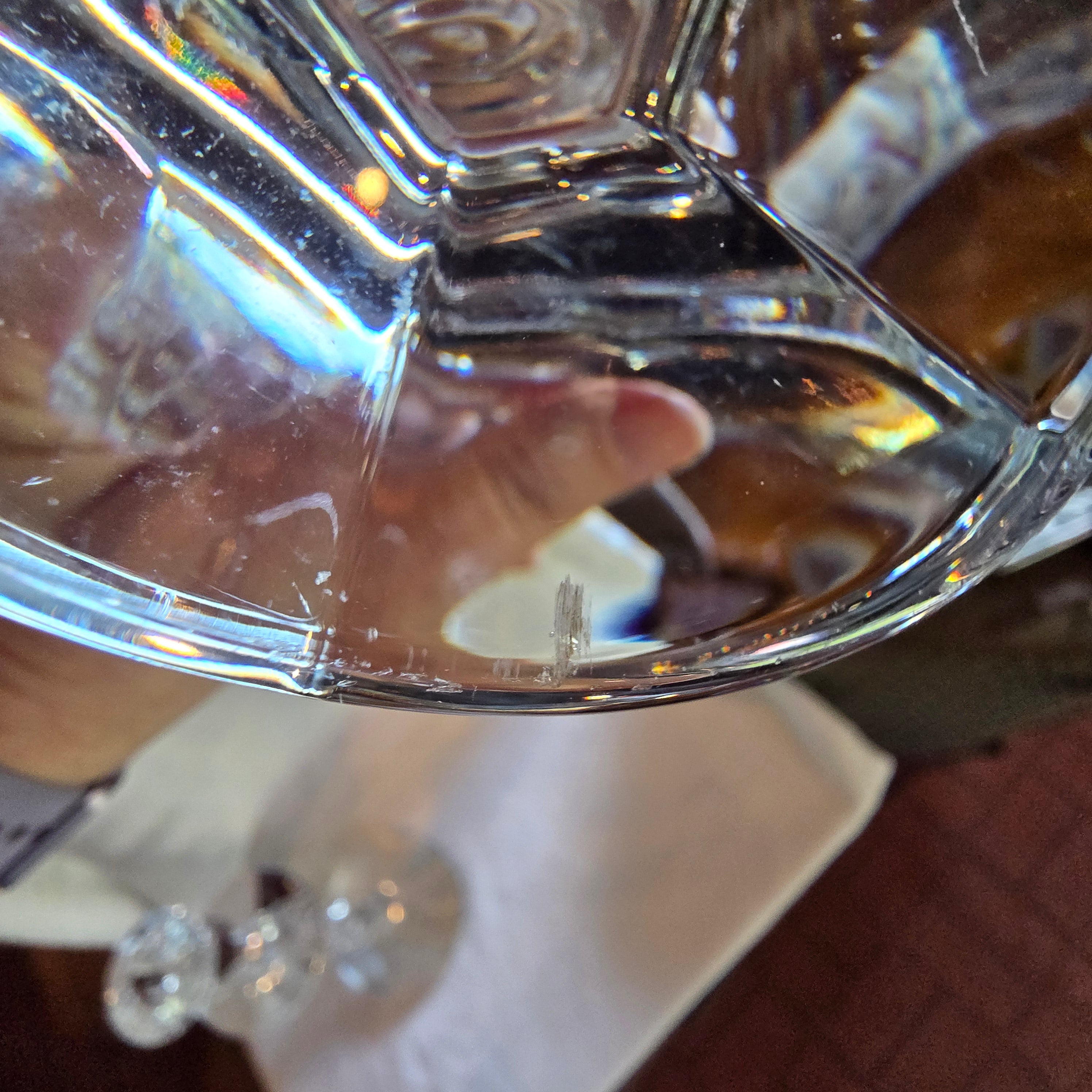 Waterford Crystal Seahorse Candlestick Holders 11.5" Pair Oceania Figural Signed