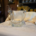 Vintage crystal ice bucket