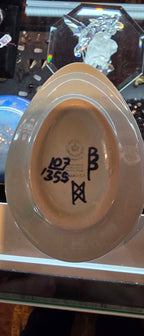 Royal Copenhagen Crazy Birds trinket dishes