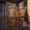 Westmoreland Princess Feather 4 Goblets