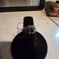 Sterling, Onyx,  marcasite ring