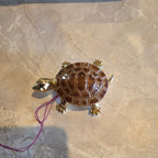 Vintage Gold-Tone Turtle Brooch