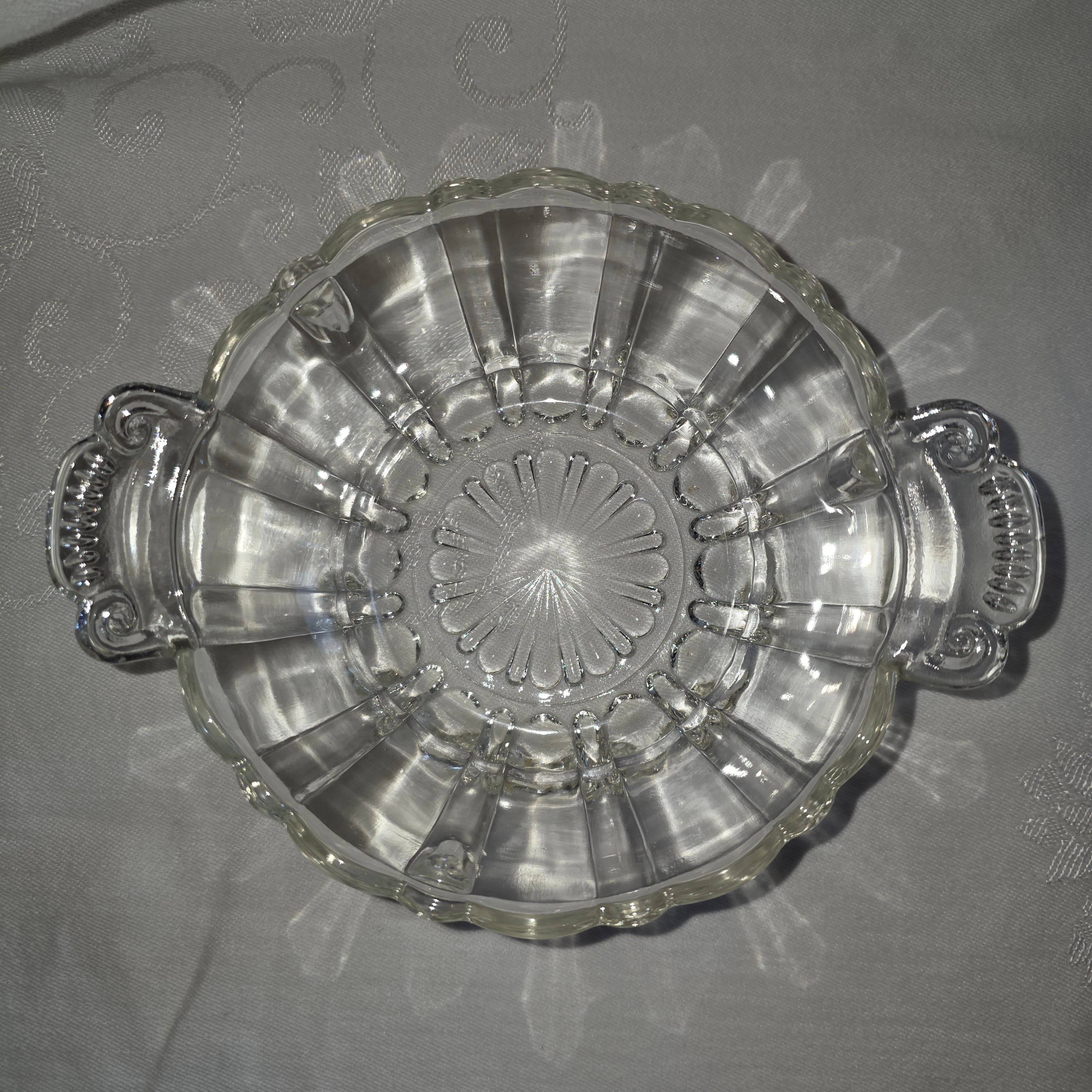 Pressed Glass candy dish