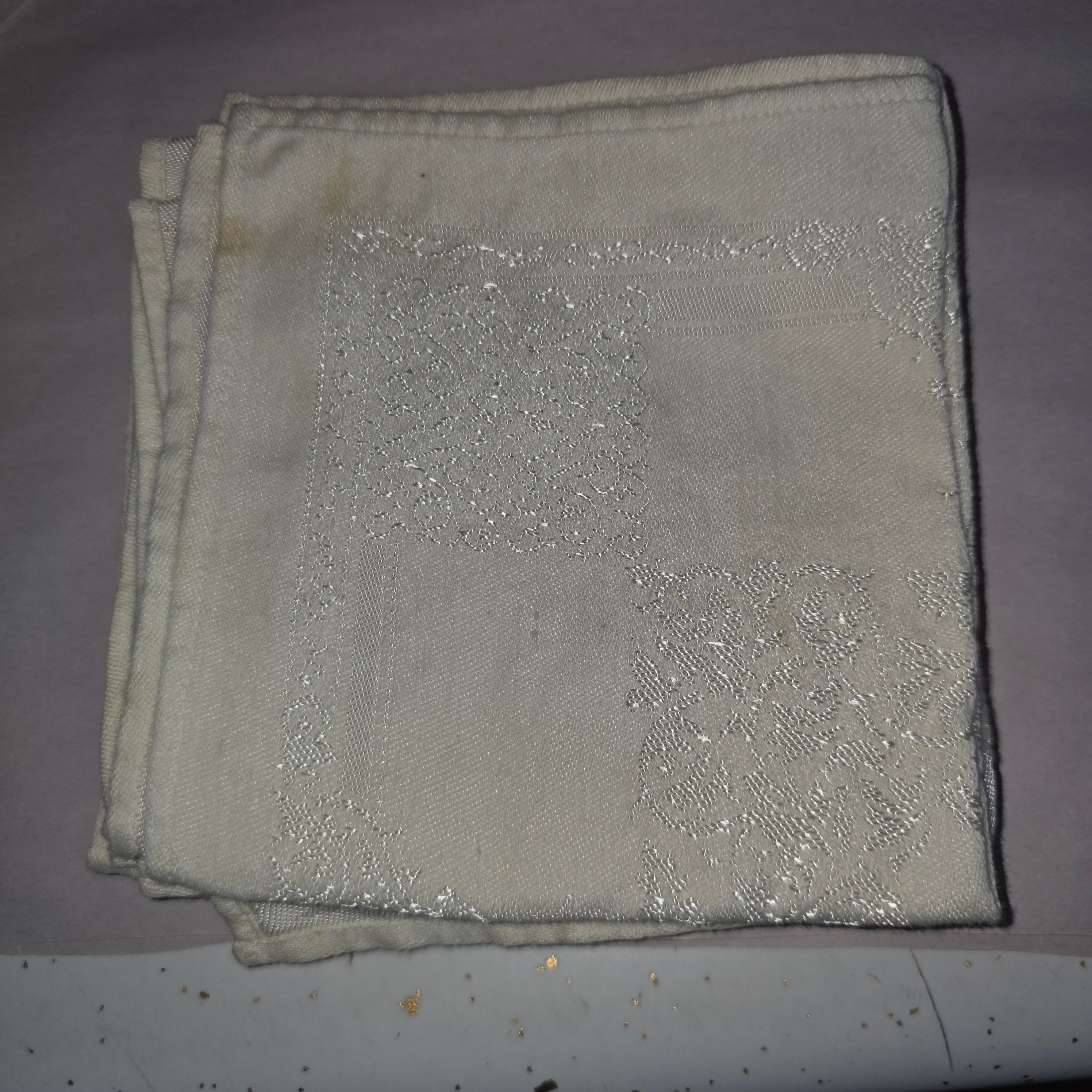 Vintage linen napkins