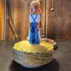 VINTAGE 1975 SCHMID Collection Panda Prints “The Last Farewell” Rosalind Welcher Music Box Figurine