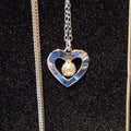 Sterling heart necklace