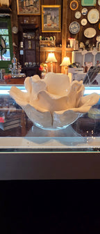 White lotus flower votive