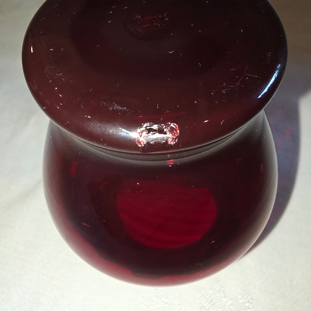 Anchor Hocking Royal Ruby 4" Vase