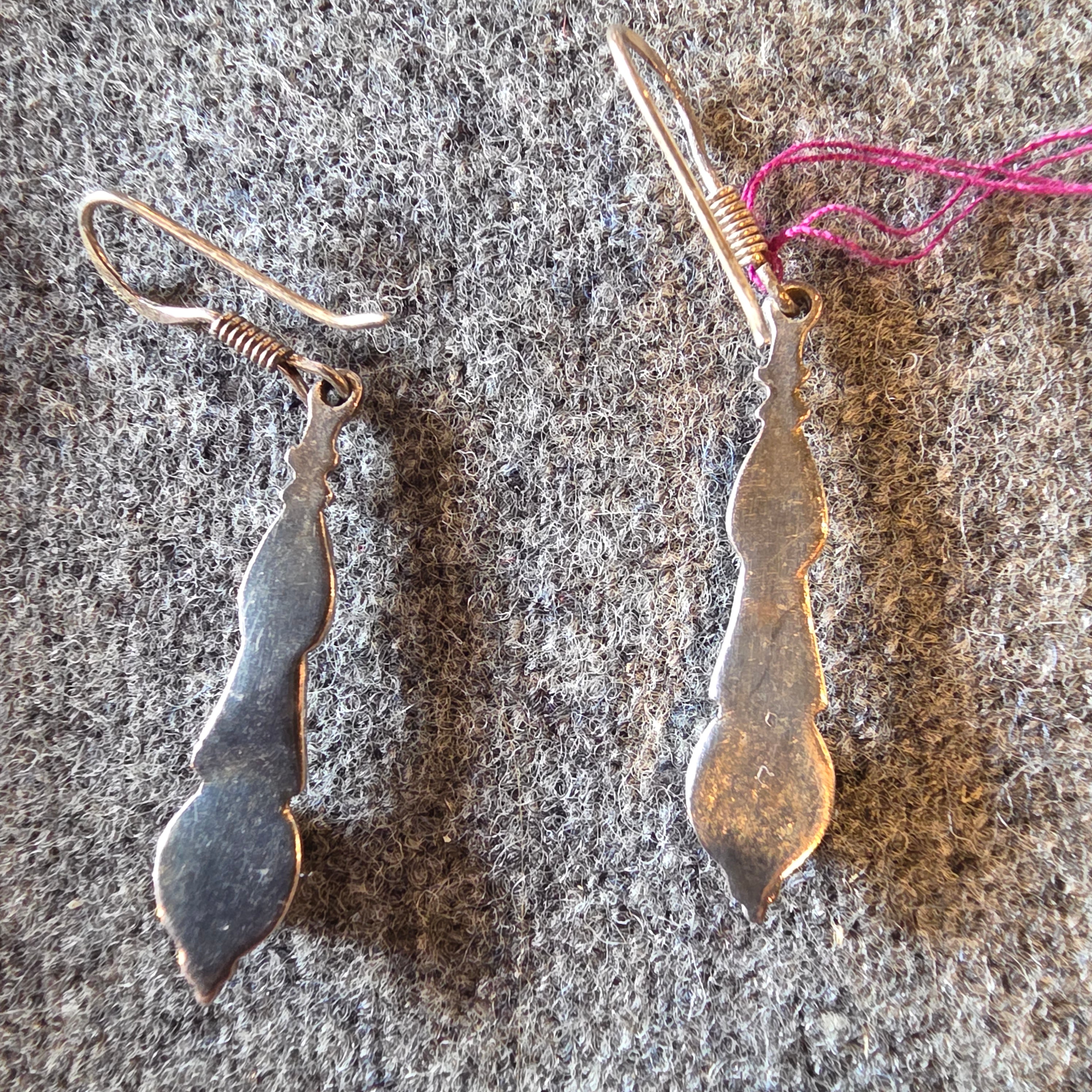 Sterling Onyx Earrings