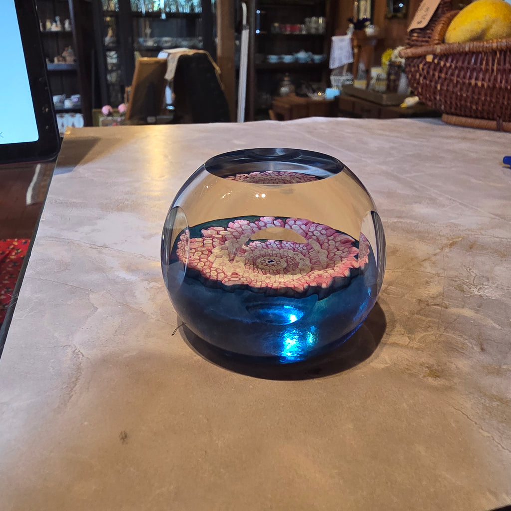 Caithness miniature millefiore paperweight