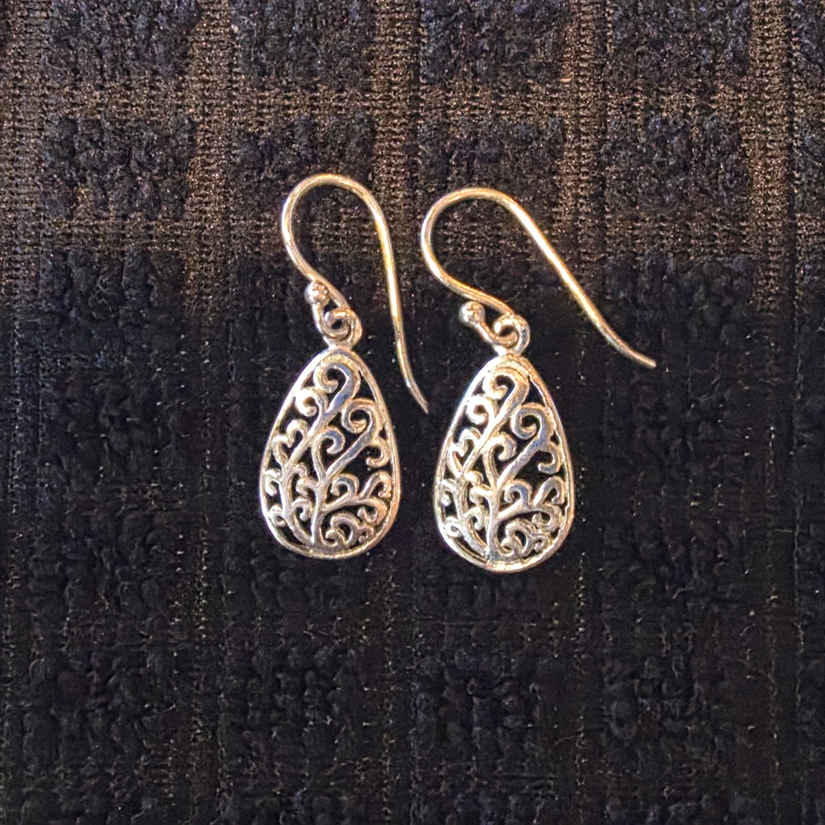 Sterling Filigree Earrings