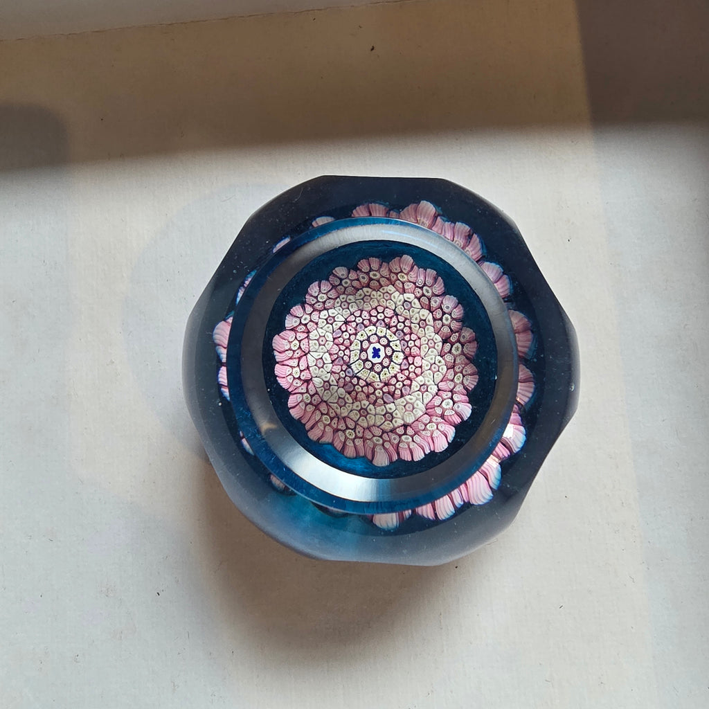 Caithness miniature millefiore paperweight