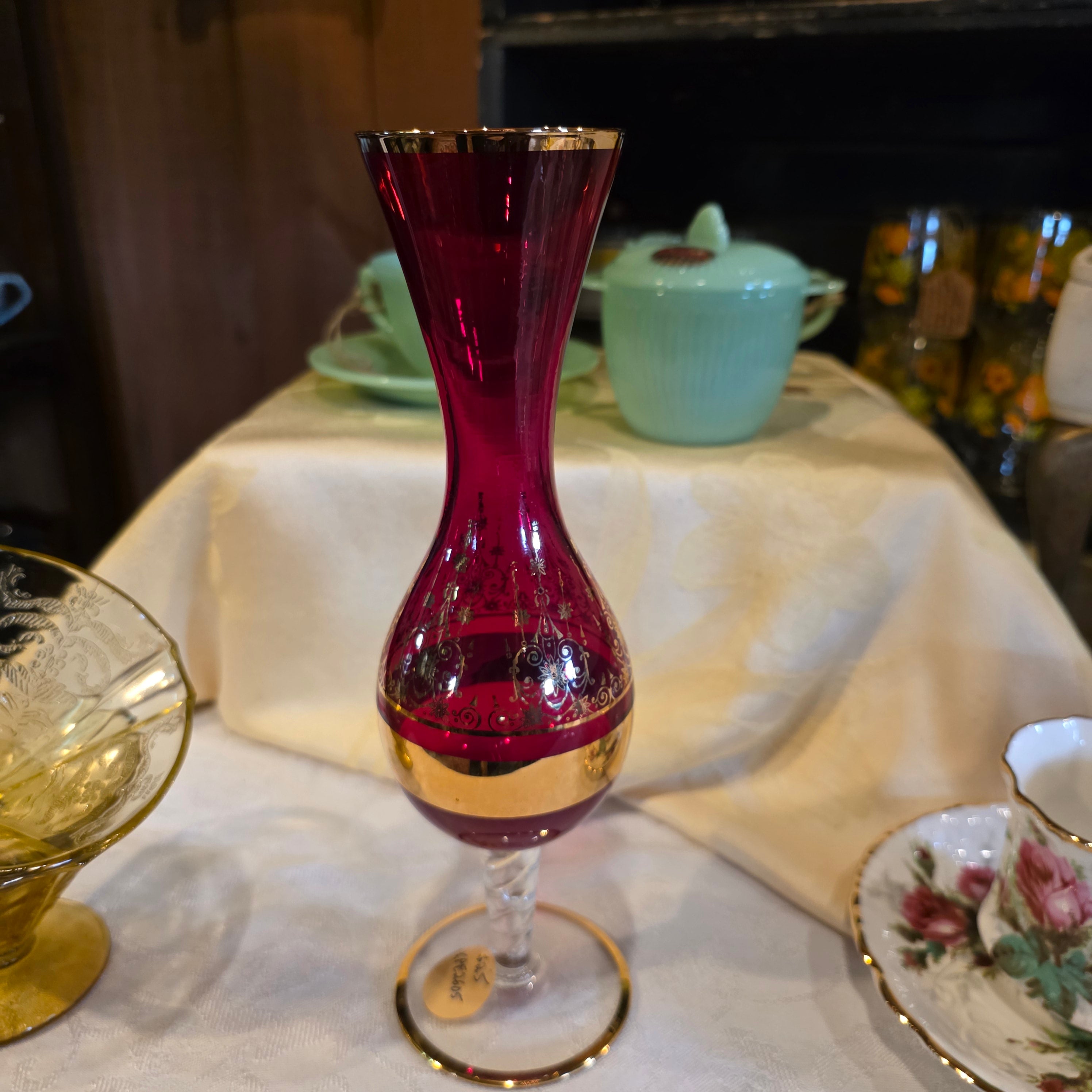 Murano bud vase