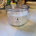 Iced Mahogany scented candle