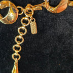 Monet Gold Tone Link Choker