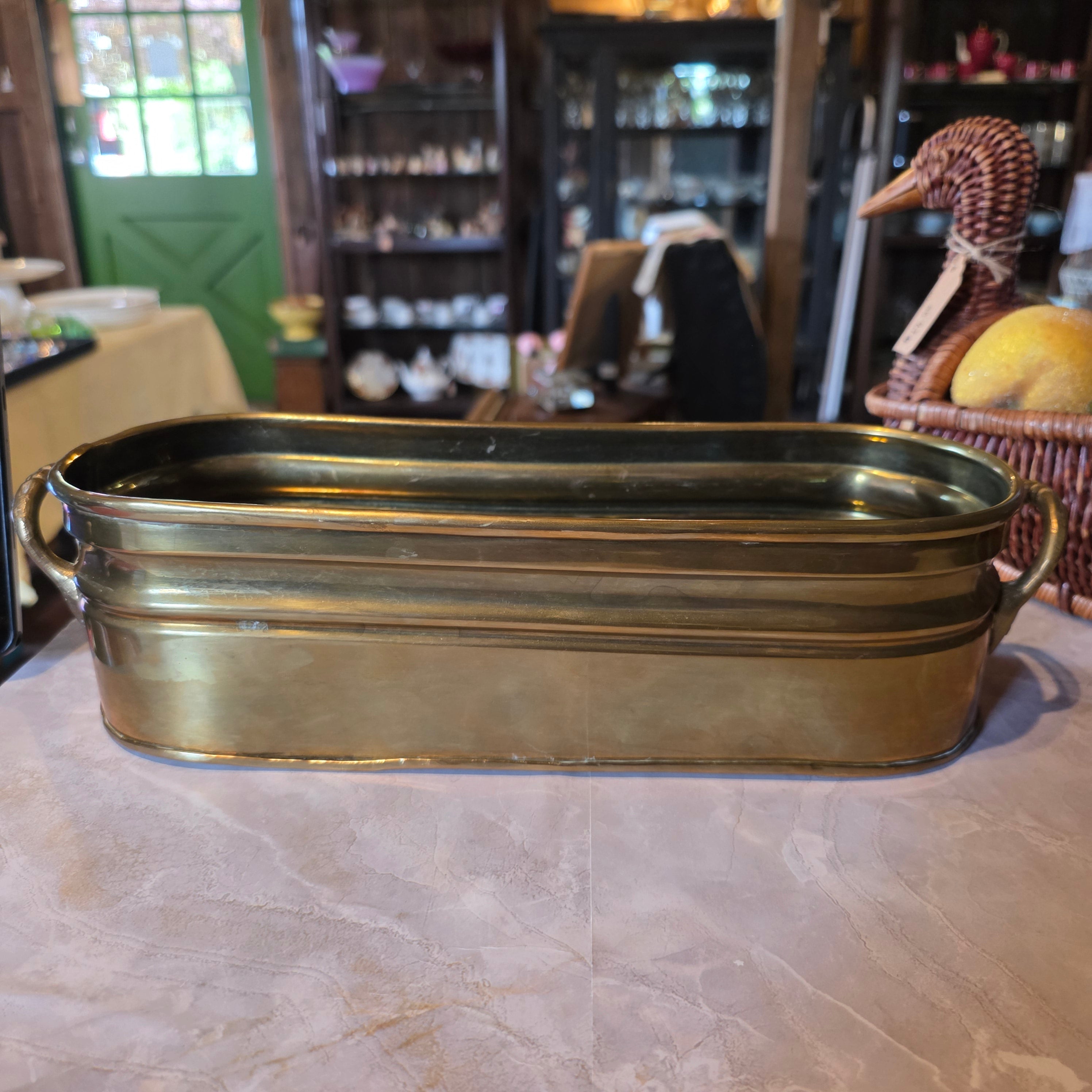 Brass Planter