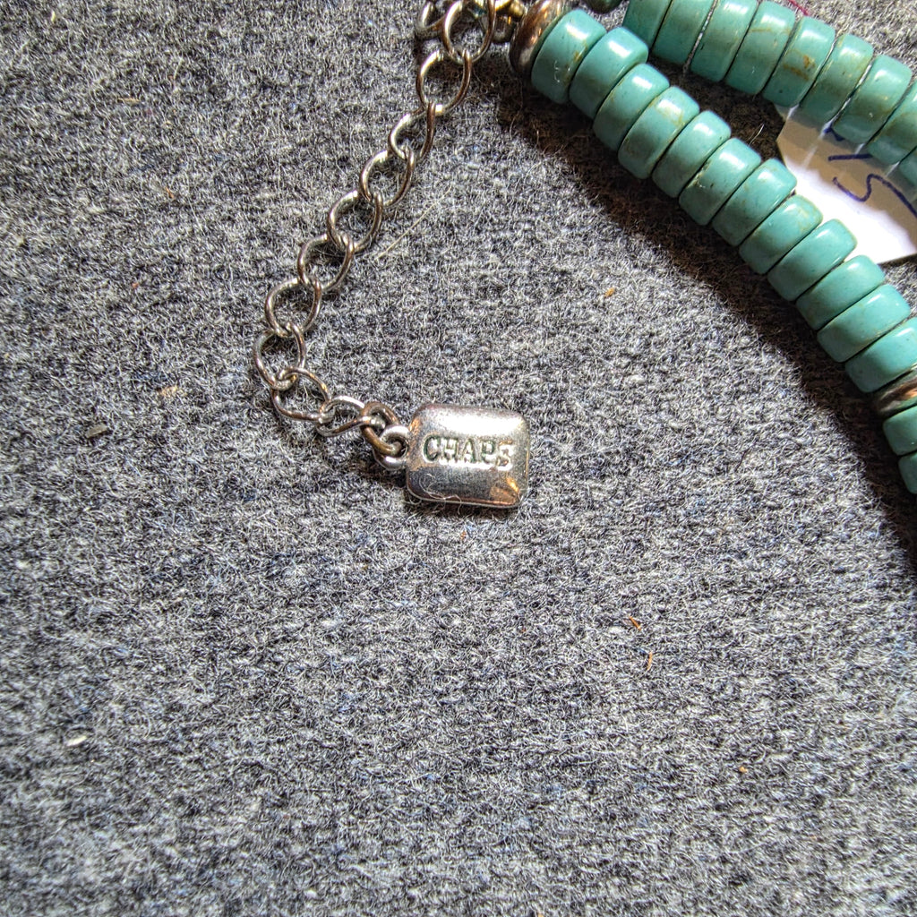 Chaps Ralph Lauren turquoise necklace