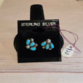 Sterling 3 turquoise earrings
