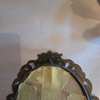 Ornate Bronze(?) mirror made in Italy