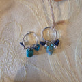 Sterling hoop earrings