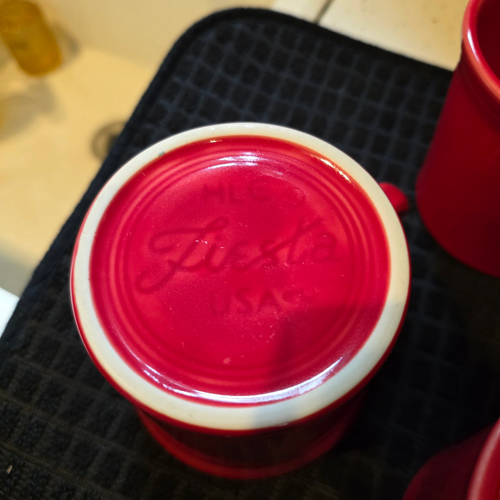 Fiestaware coffee mugs