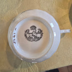 Royal Grafton Mother's Day Teacup & Saucer, Violets, Bone China
