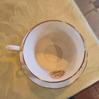 Royal Grafton Mother's Day Teacup & Saucer, Violets, Bone China