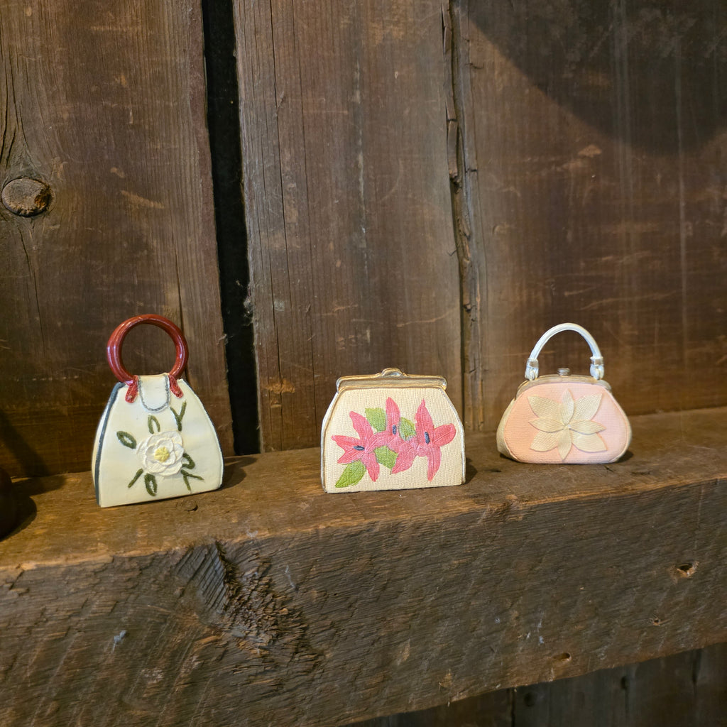 Shoe, Boot & purse miniatures