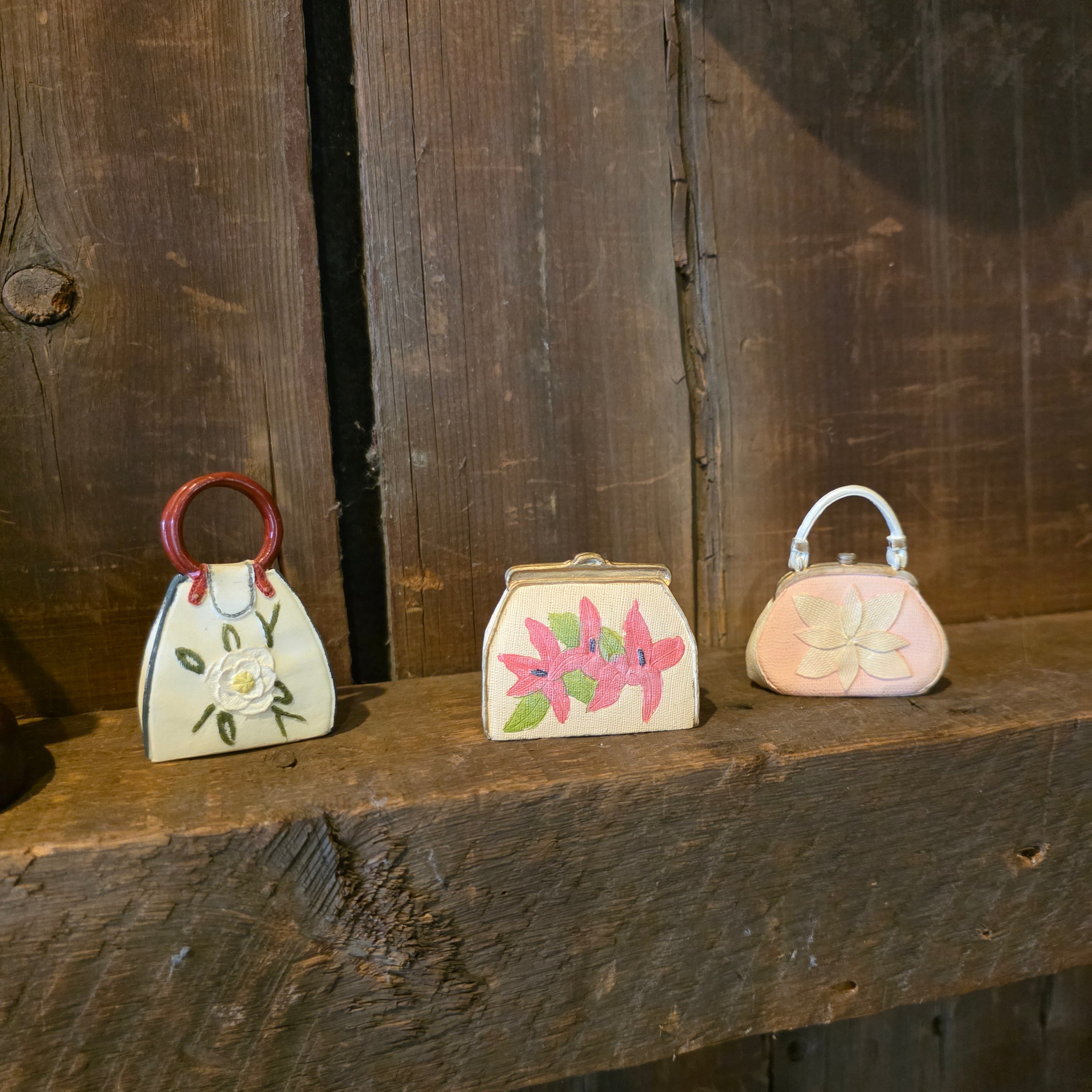 Shoe, Boot & purse miniatures
