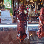 Fu, Lu, Shou Chinese carvings