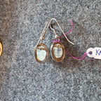 Sterling Moonstone Earrings