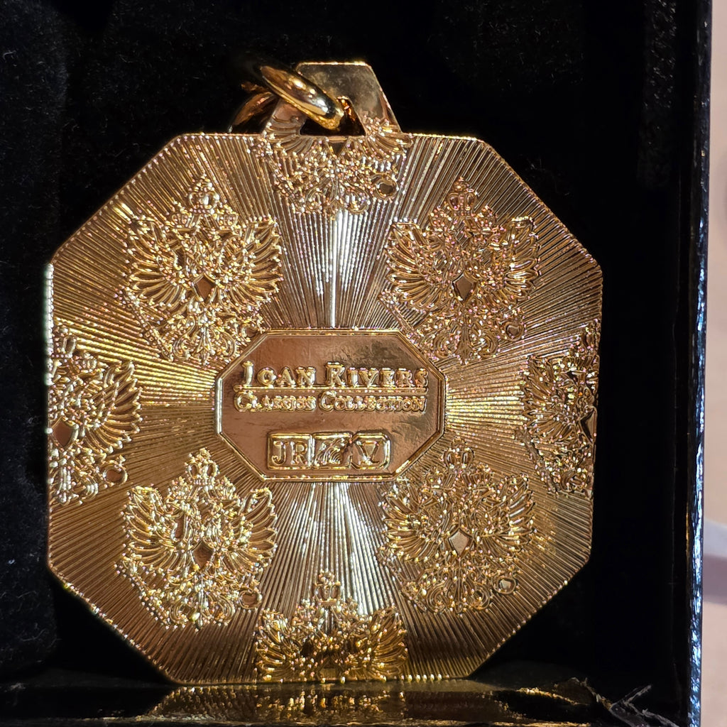 Joan Rivers purse tag