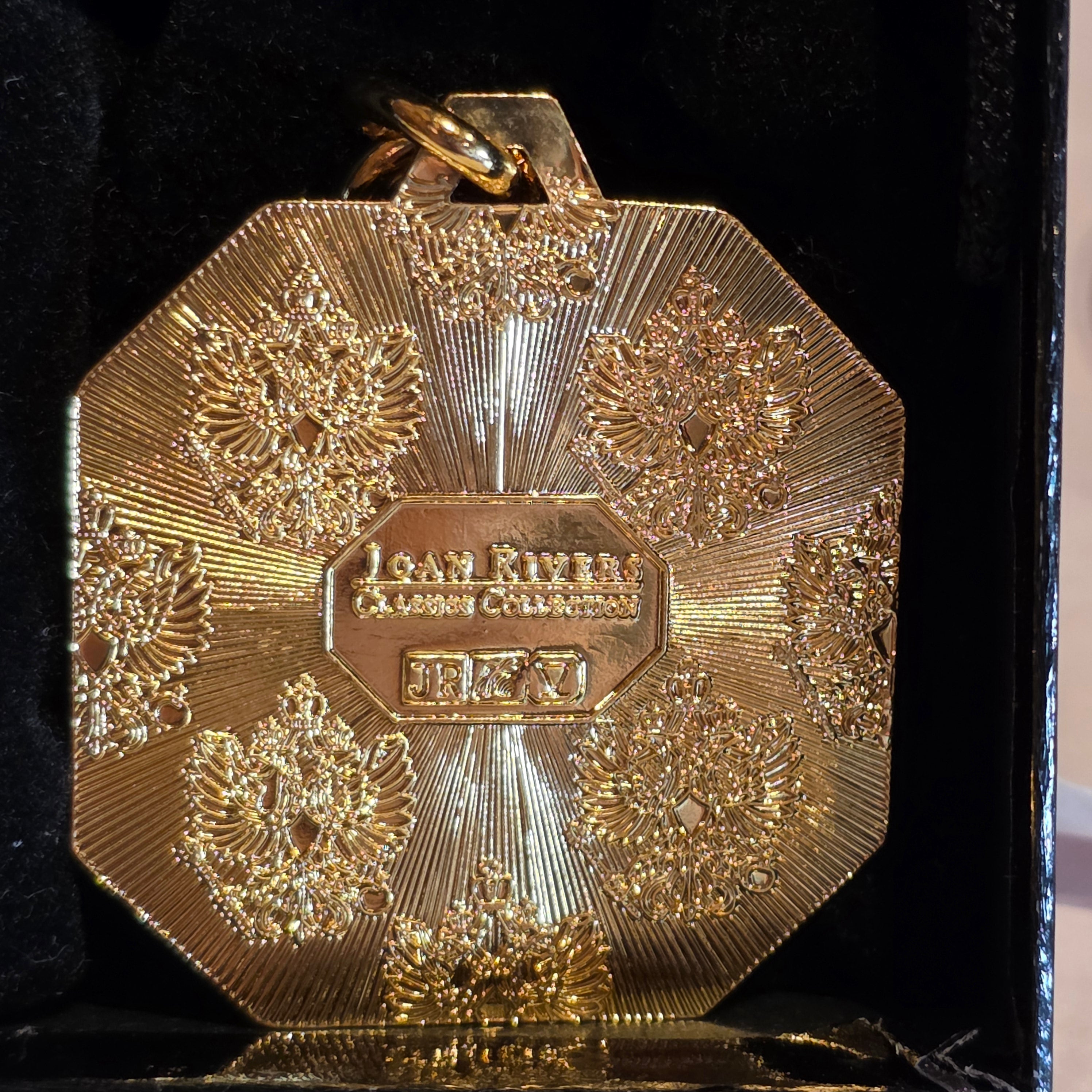 Joan Rivers purse tag