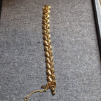 Monet gold tone bracelet