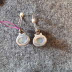 Sterling Moonstone Earrings