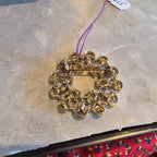 Vintage 1928 Jewelry Co. Gold-Tone Filigree Wreath Brooch