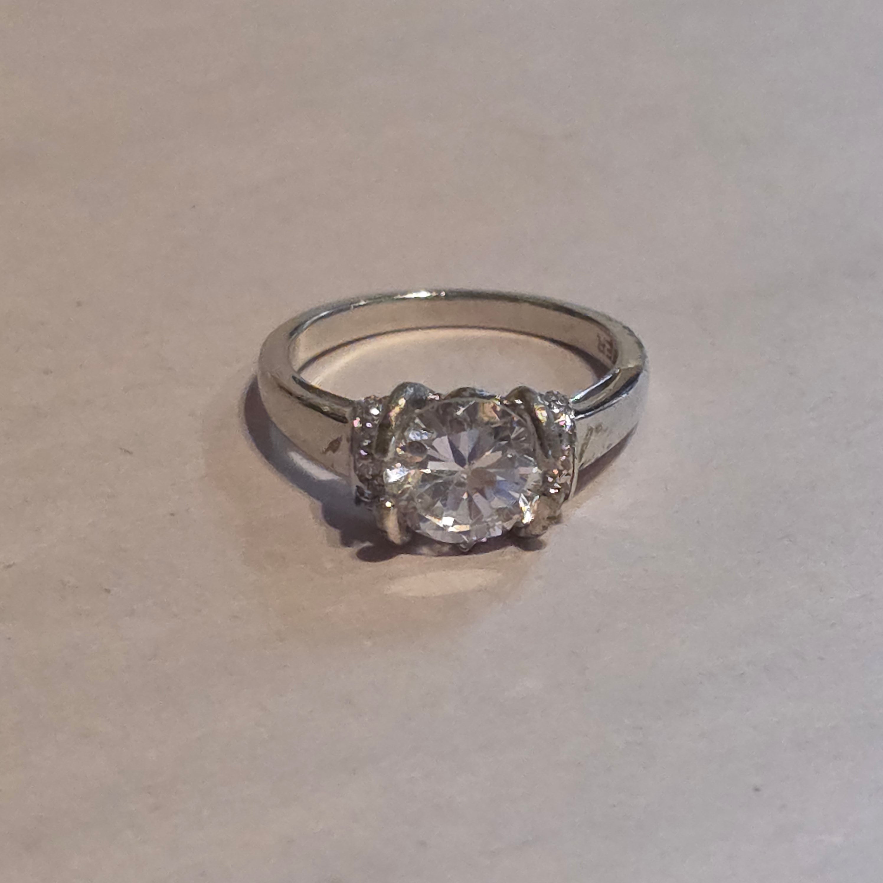 Sterling with CZ
