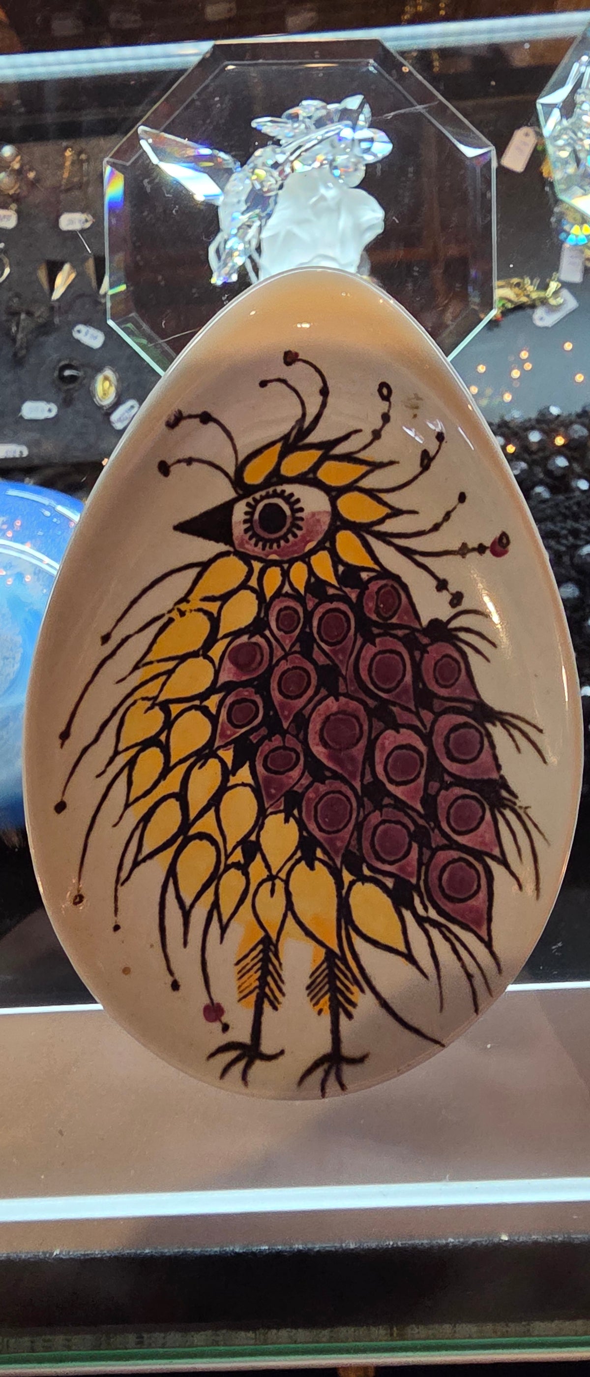Royal Copenhagen Crazy Birds trinket dishes