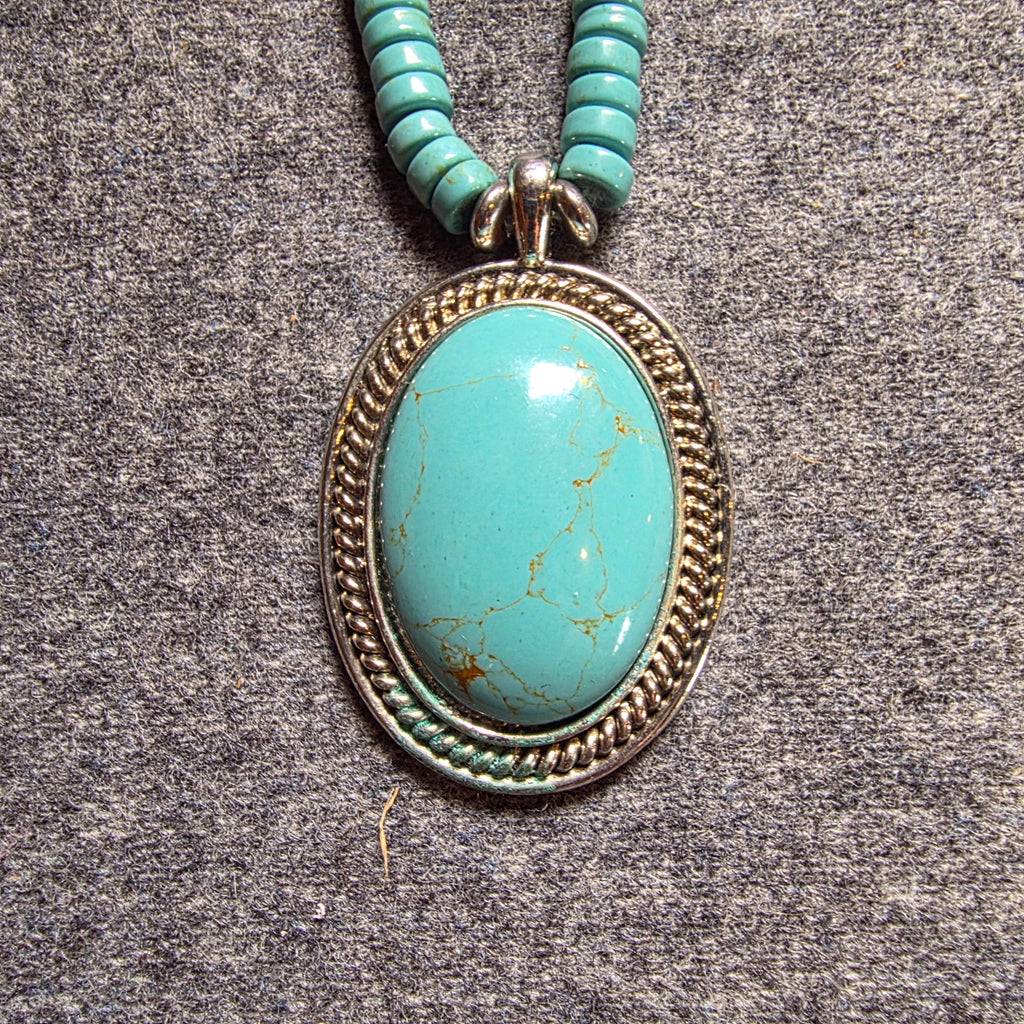 Chaps Ralph Lauren turquoise necklace