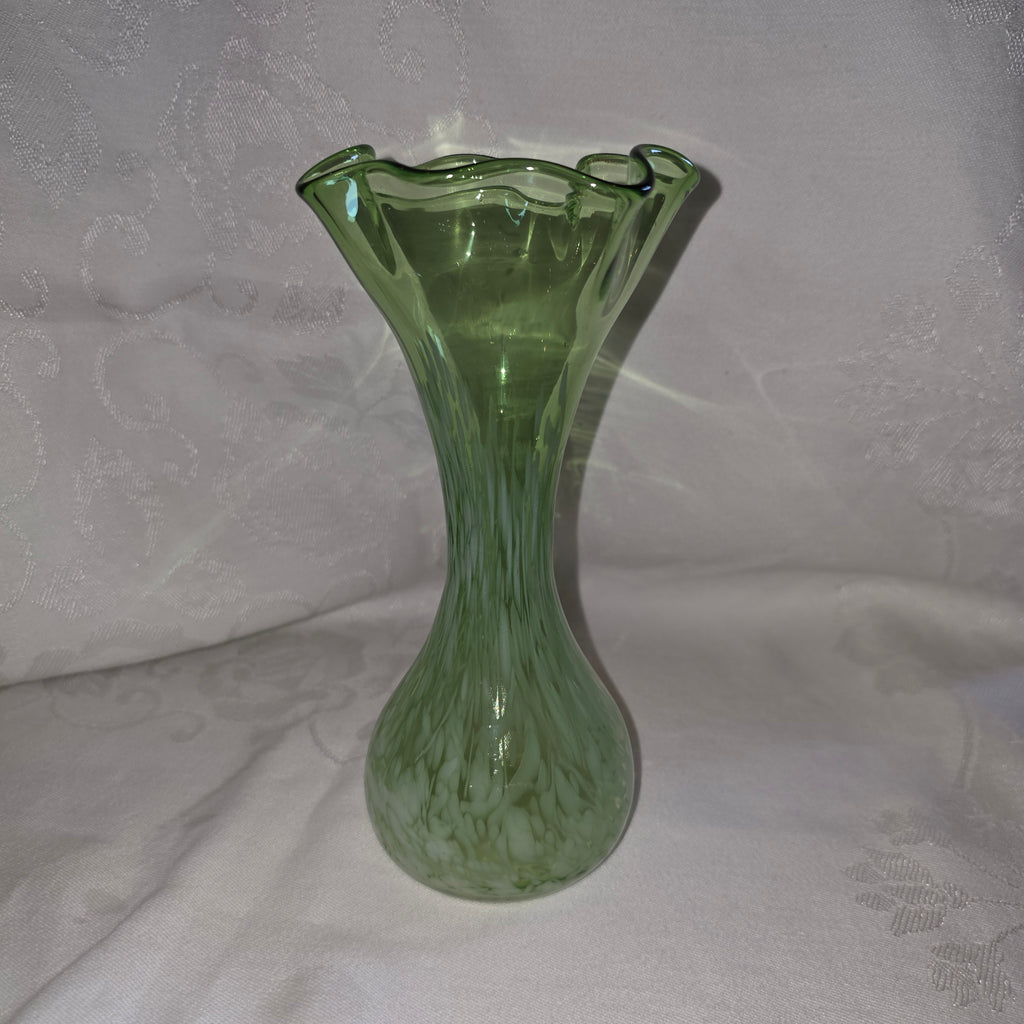Murano style hand blown vase