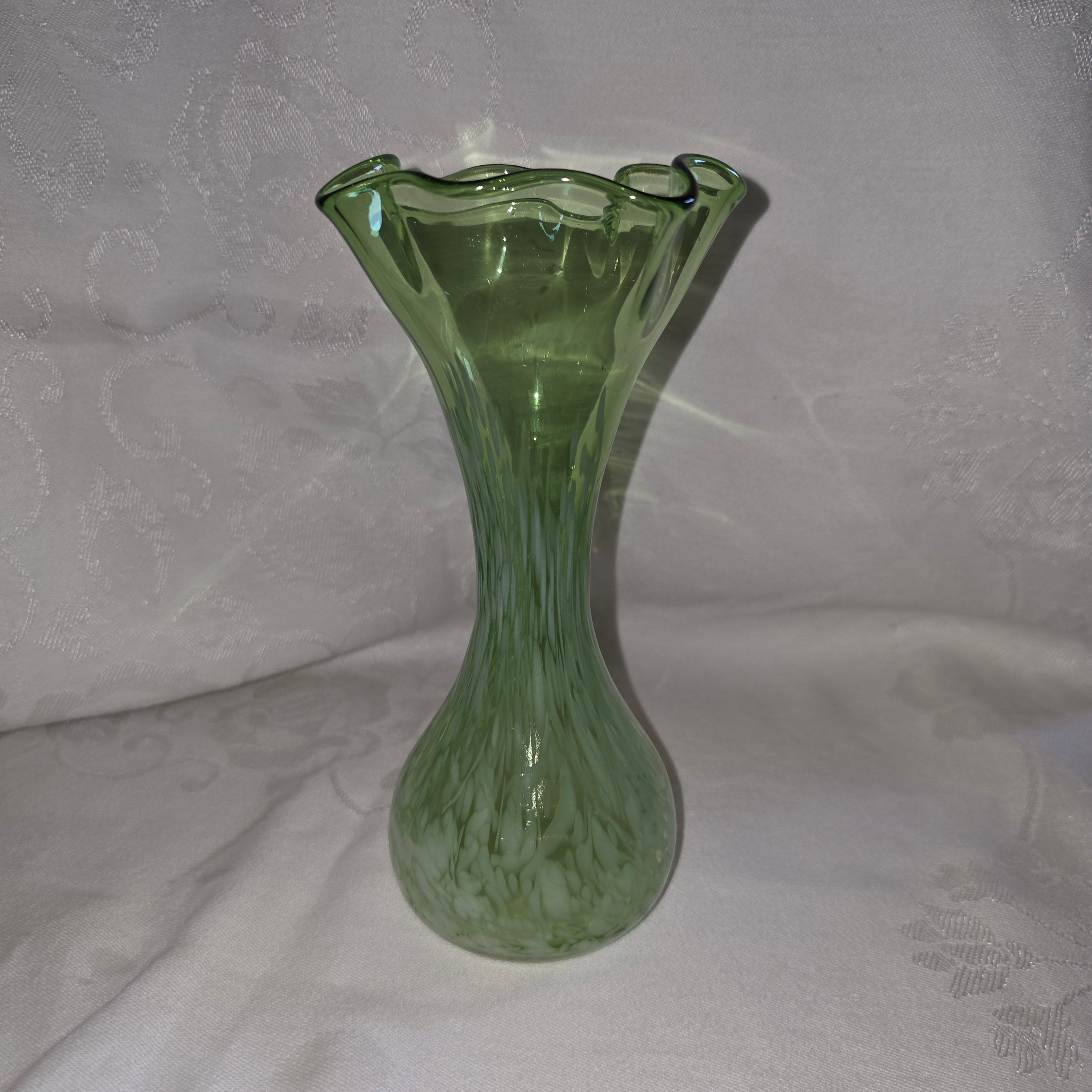 Murano style hand blown vase