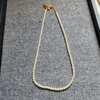 Napier faux seed pearl necklace