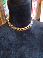 Monet Gold Tone Link Choker